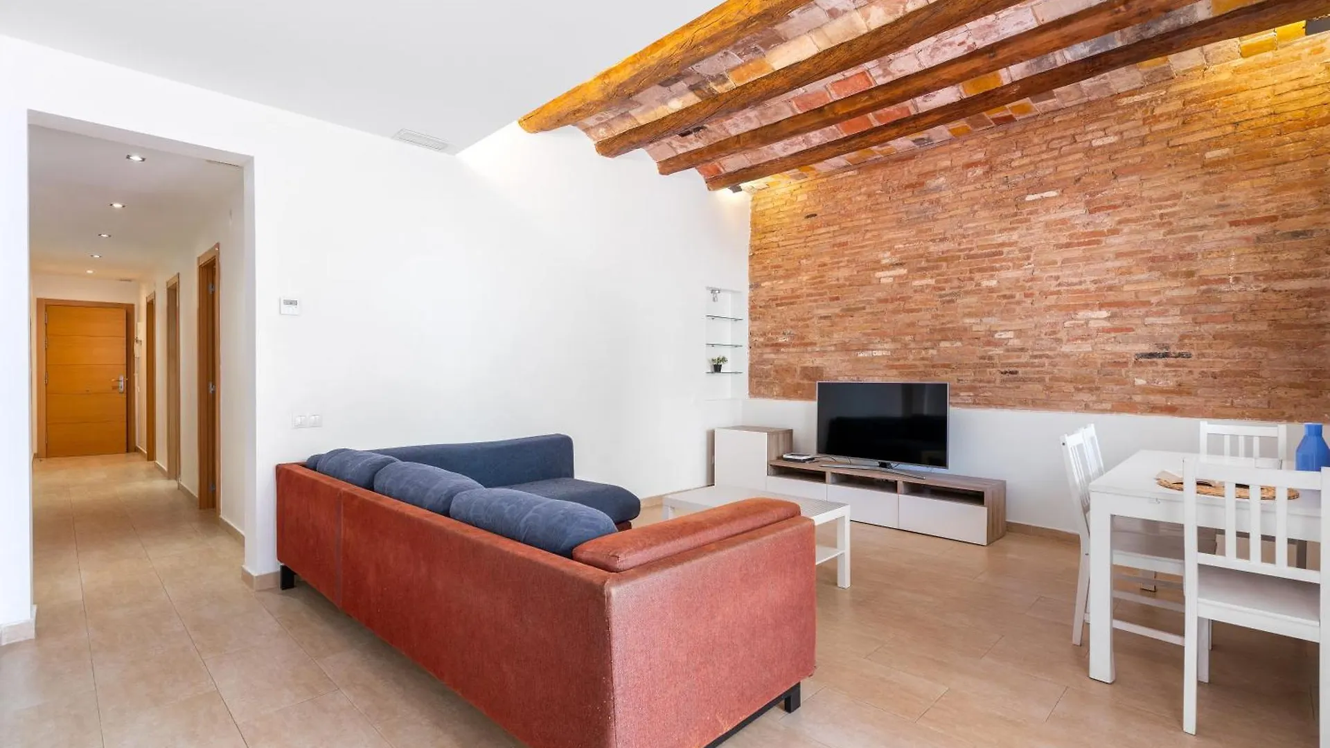Grcia Charm Sunlit Terrace, Ac & Exposed Brick Apartment Barcelona Spain